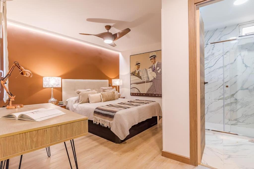 Apartamento Reformado Y Tranquilo Junto A Gran Via Madrid Extérieur photo